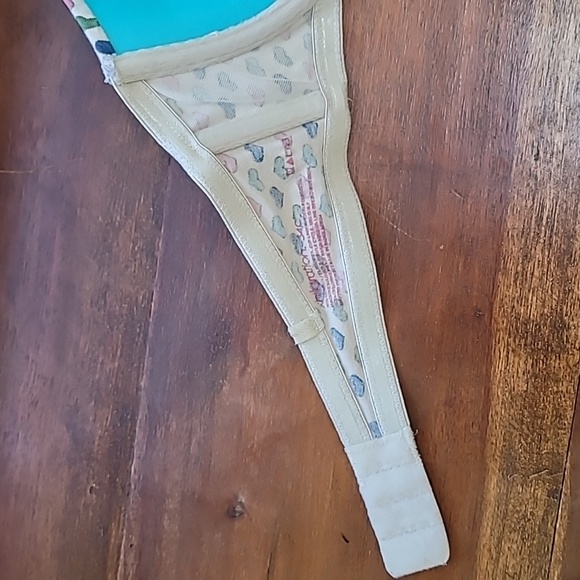 Xhilaration 34C Hearts Bra Pushup Strapless White - Picture 4 of 5